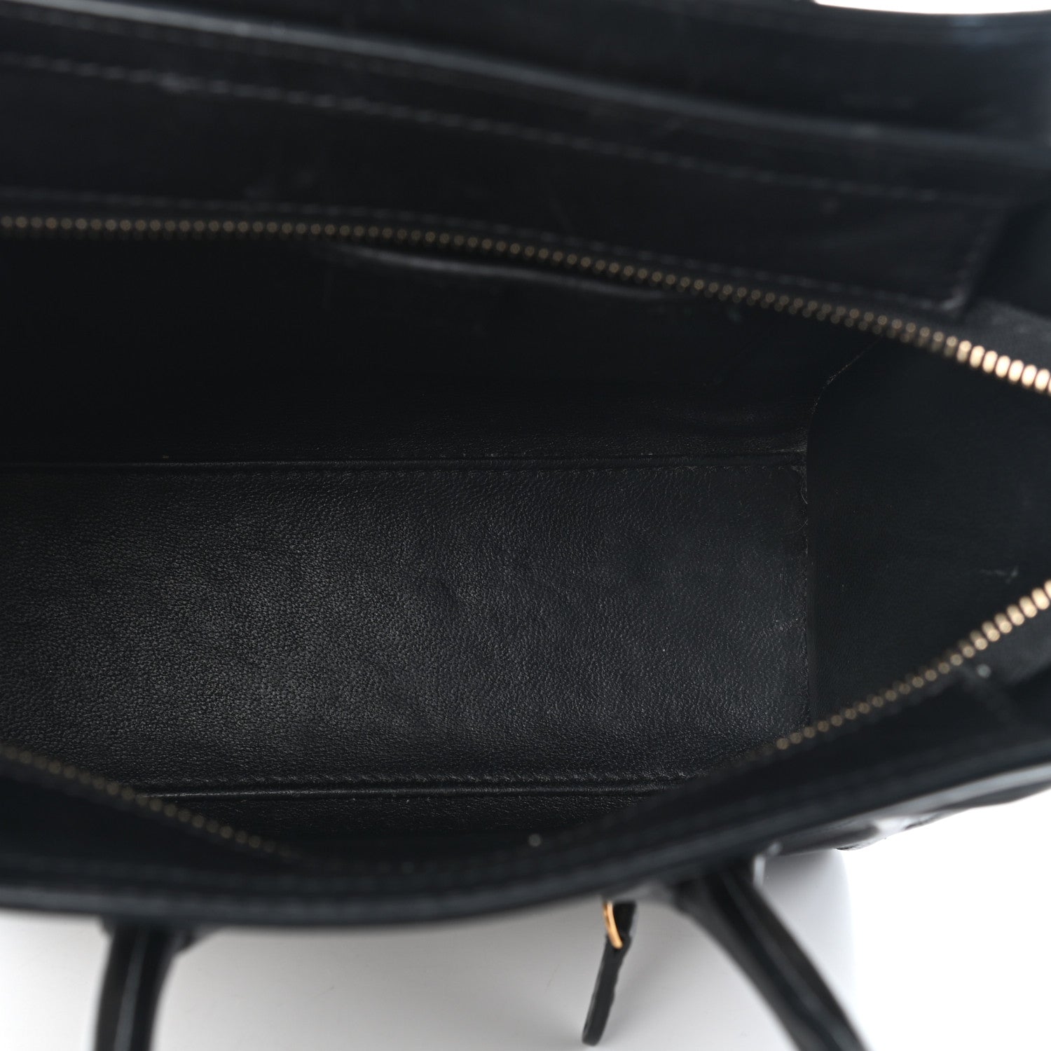 Celine Bullhide Calfskin Nubuck Nano Tri-Color Luggage Light Taupe 5 of 9