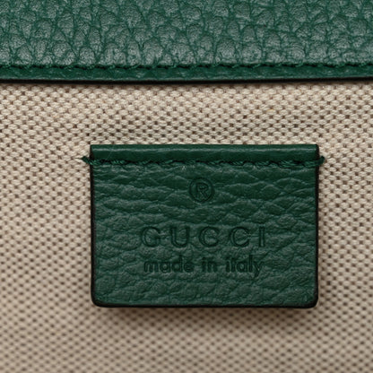 Gucci Pebbled Calfskin Small Dionysus Shoulder Bag Emerald 16 of 28