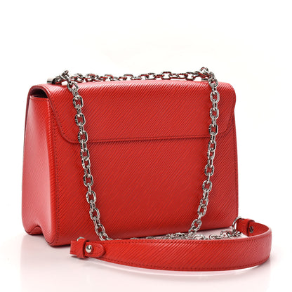 Louis Vuitton Epi Twist Shoulder Bag MM Coquelicot 3 of 10