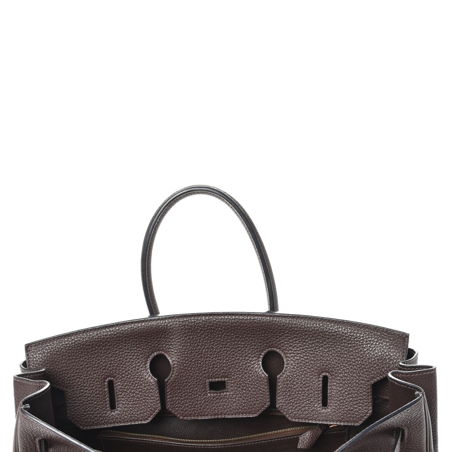 Hermes Togo Birkin 35 Chocolate 8 of 38