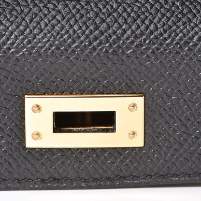 Hermes Epsom Mini Kelly Sellier 20 Black 18 of 33