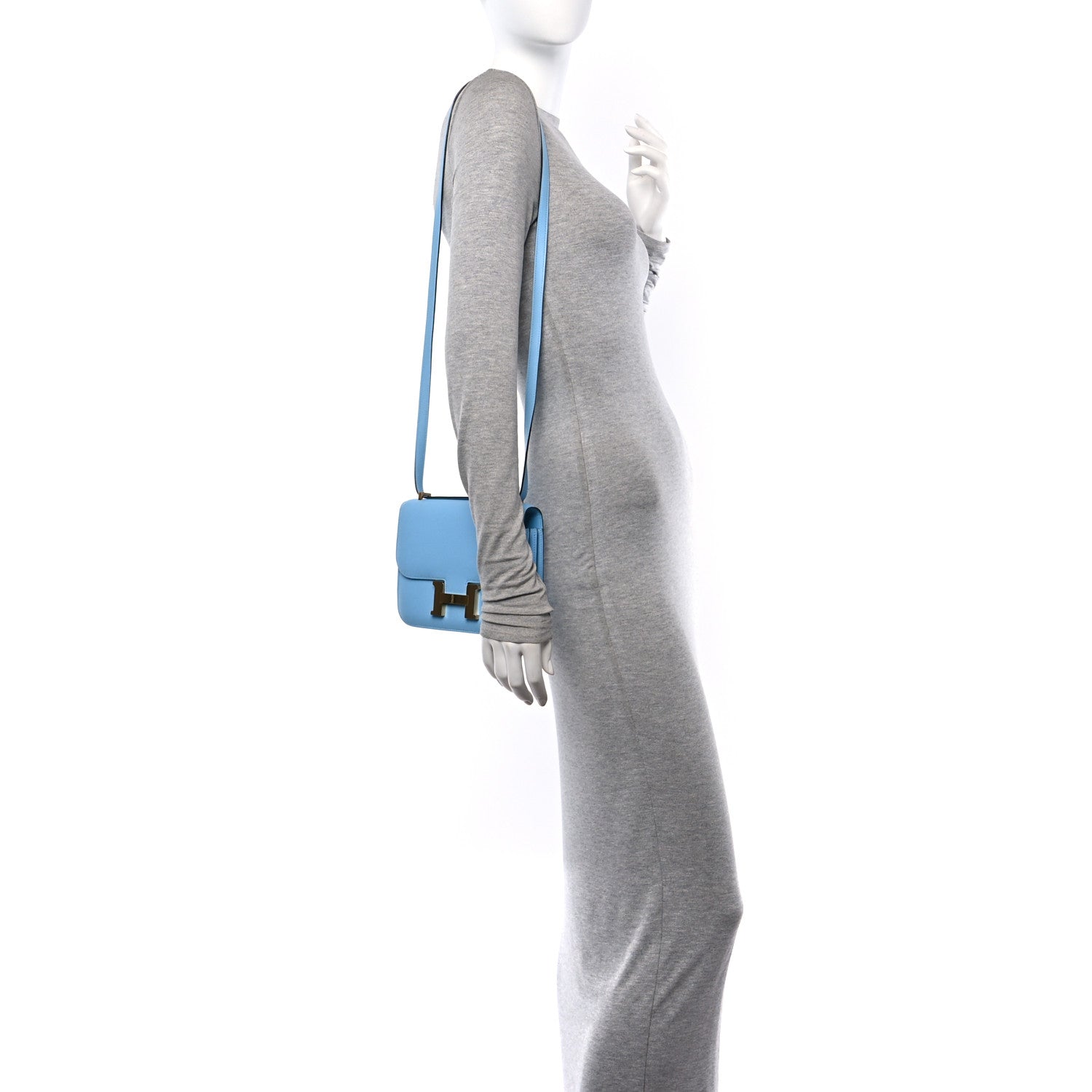 Hermes Epsom Constance 18 Celeste 2 of 13