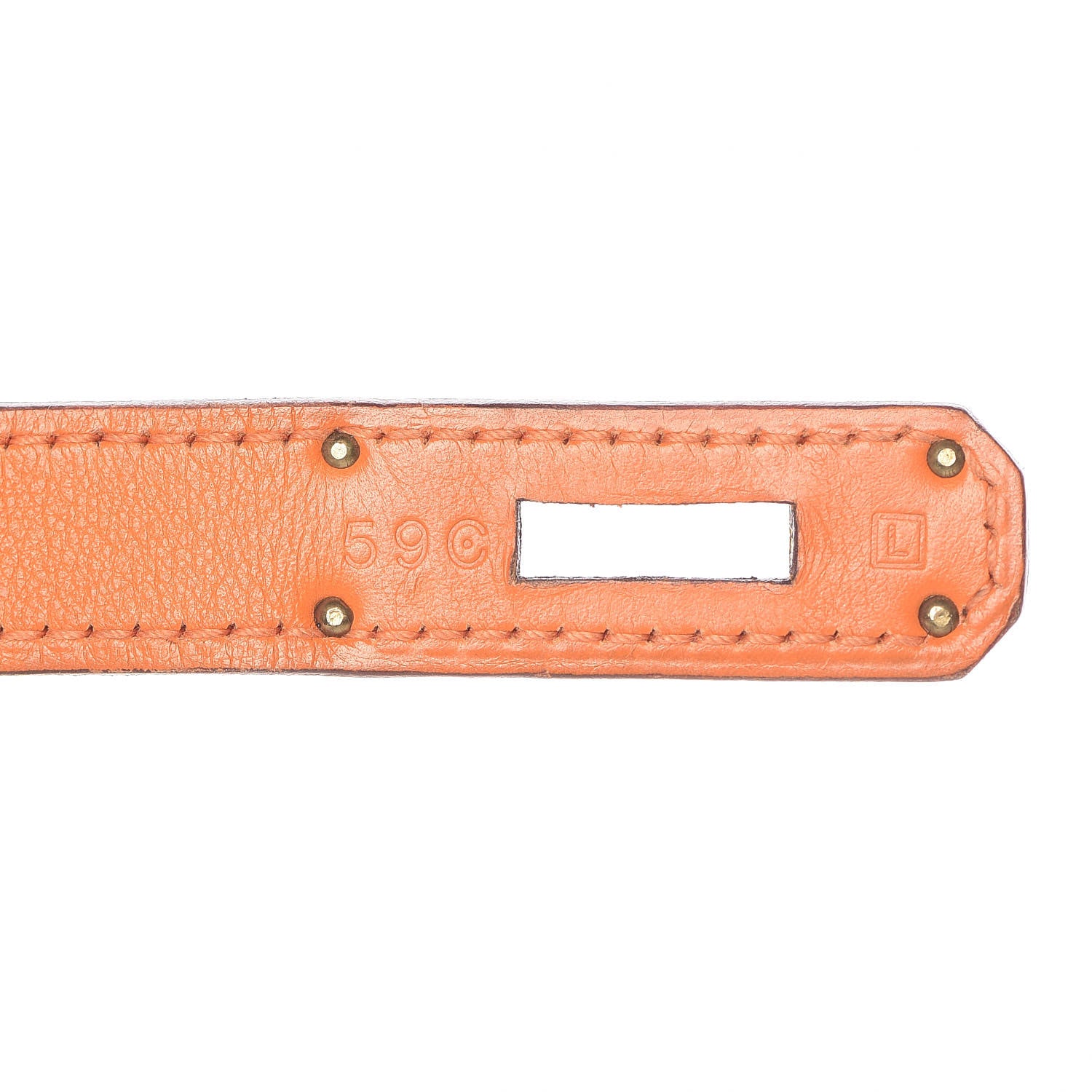 Hermes Swift Horseshoe Birkin 35 Orange 18 of 40
