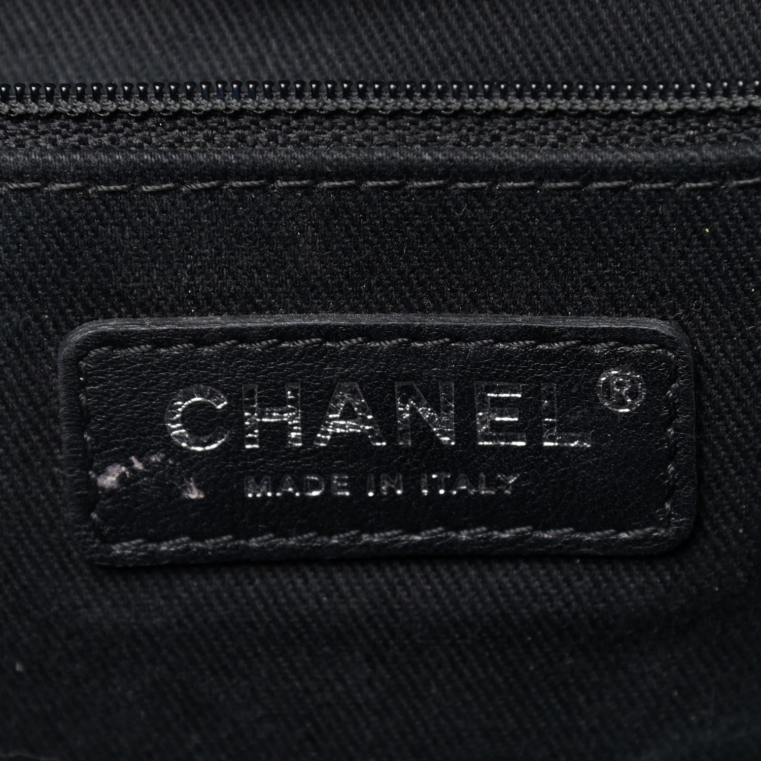 Chanel Mixed Fibers Large Deauville Tote Charcoal 6 of 13