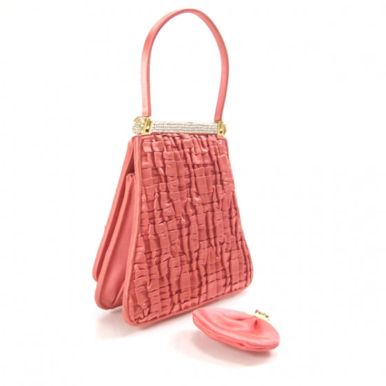 Swarovski Crystal Satin Evening Bag