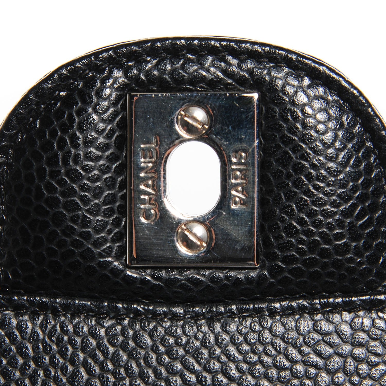 Chanel Caviar Quilted Medium Double Flap Black 6 of 8