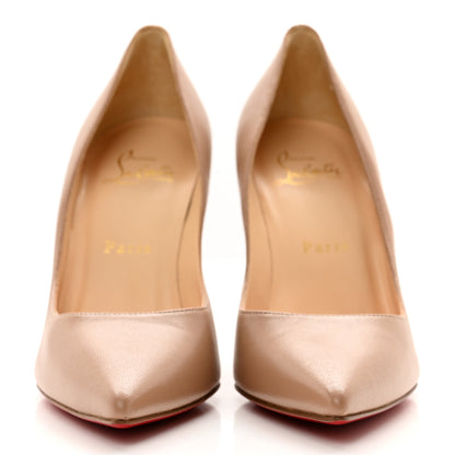 Christian Louboutin Nappa Apostrophy 100 Pumps 36.5 Nude 2 of 8