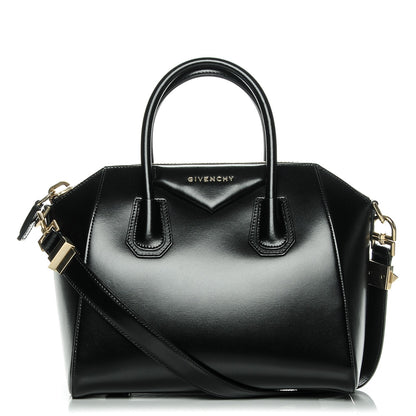 Givenchy Shiny Lord Calfskin Small Antigona Black 1 of 7