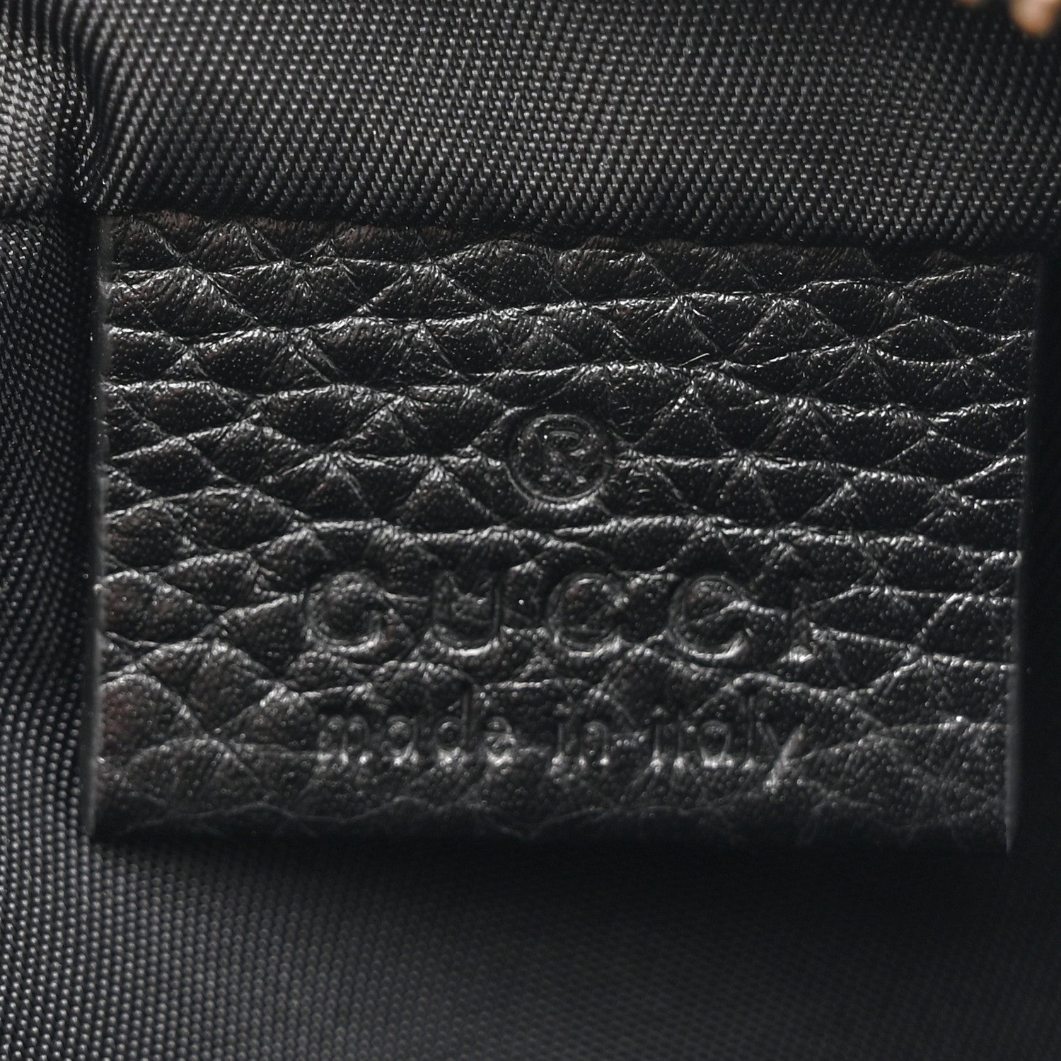 Gucci Pebbled Calfskin Mini Soho Disco Bag Black 6 of 10
