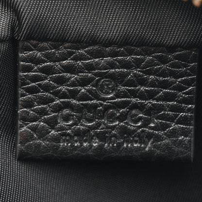 Gucci Pebbled Calfskin Mini Soho Disco Bag Black 6 of 10