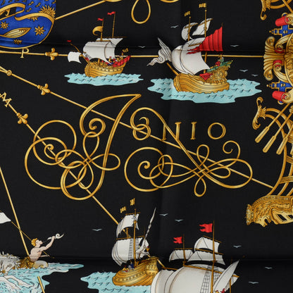Hermes Silk Voiles De Lumiere Scarf 90 5 of 9