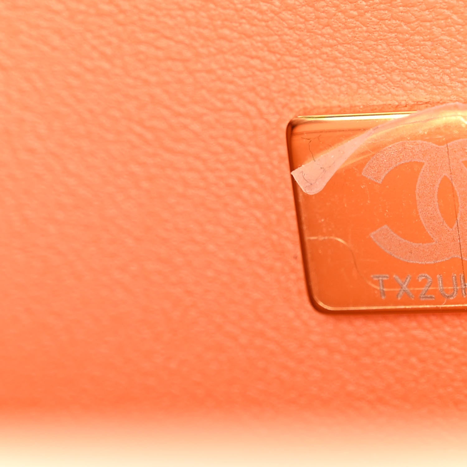 Chanel Caviar Quilted Small Boy Flap Orange 7 of 10