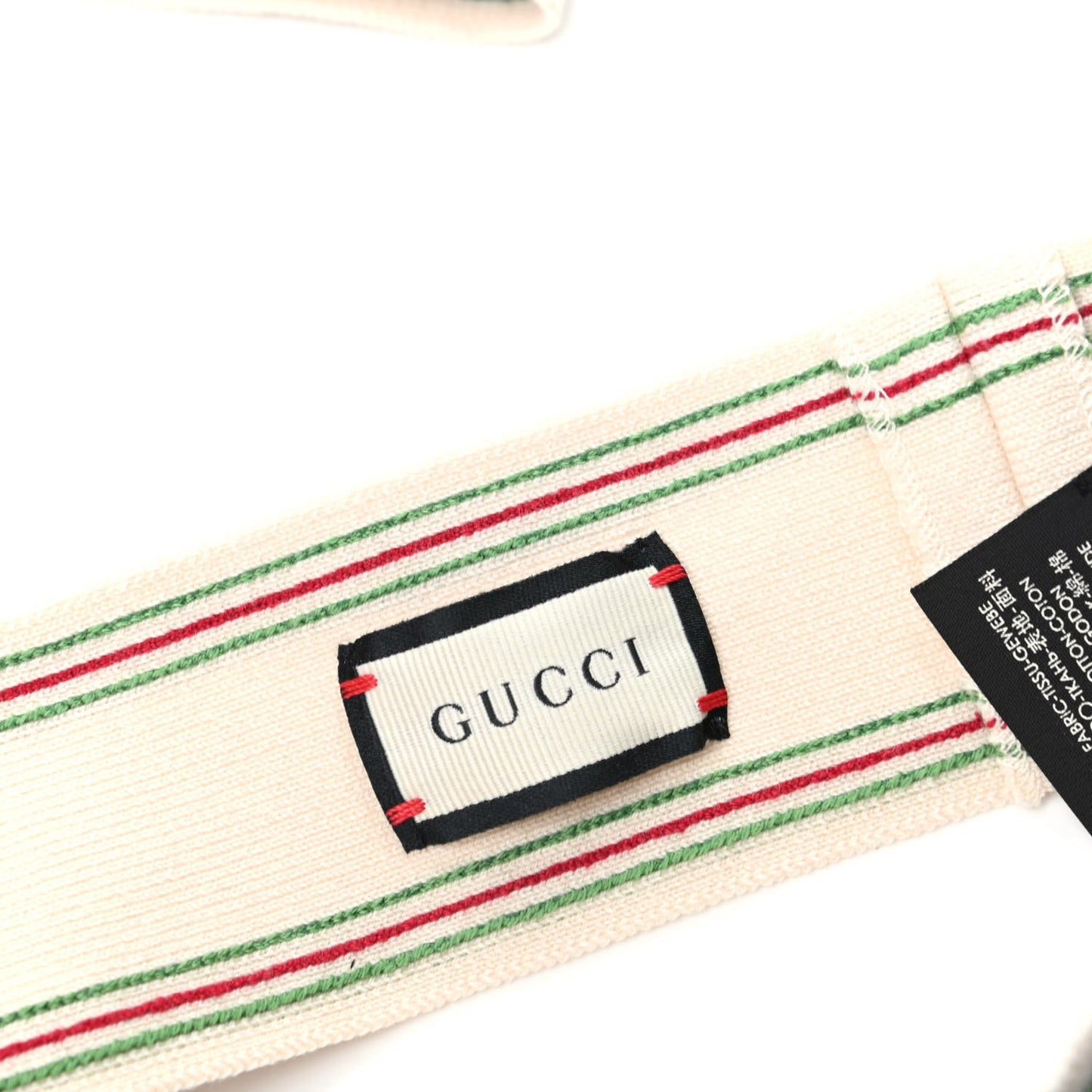 Cotton Elastic Interlocking G Headband and Wrist Set M Multicolor