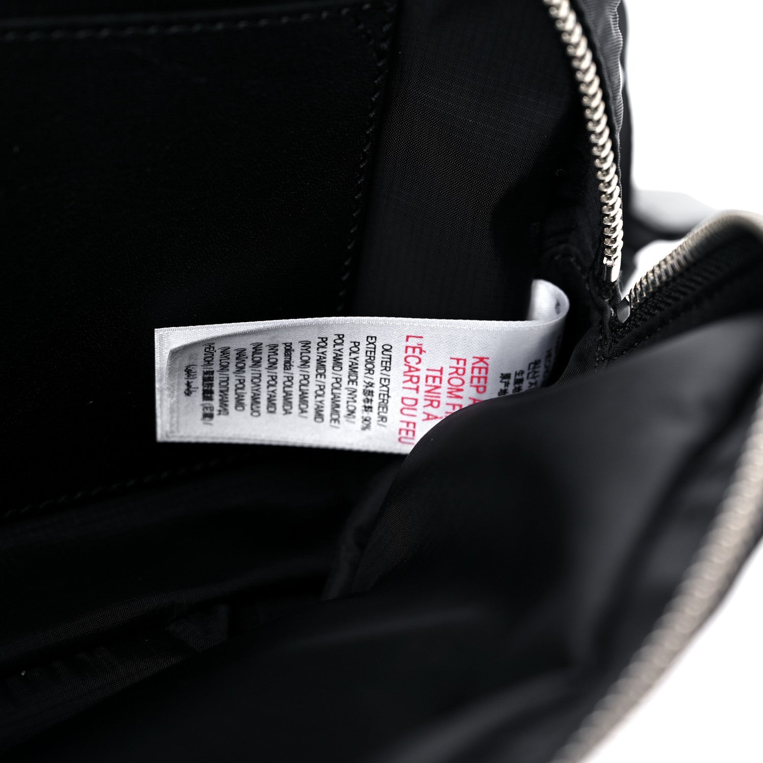 Burberry Econyl Logo Print Bum Bag Black 7 of 10