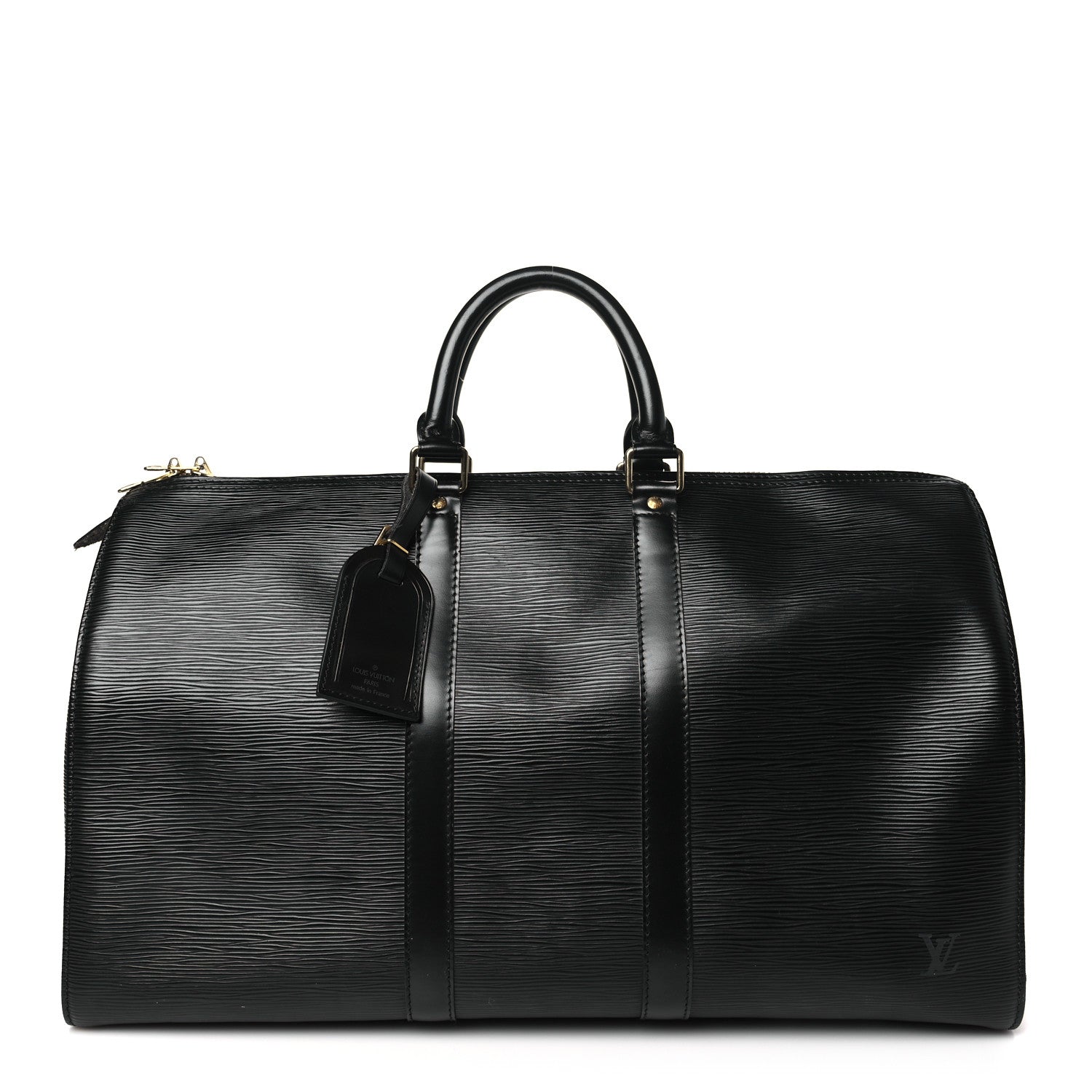 Louis Vuitton Epi Keepall 45 Black 1 of 8