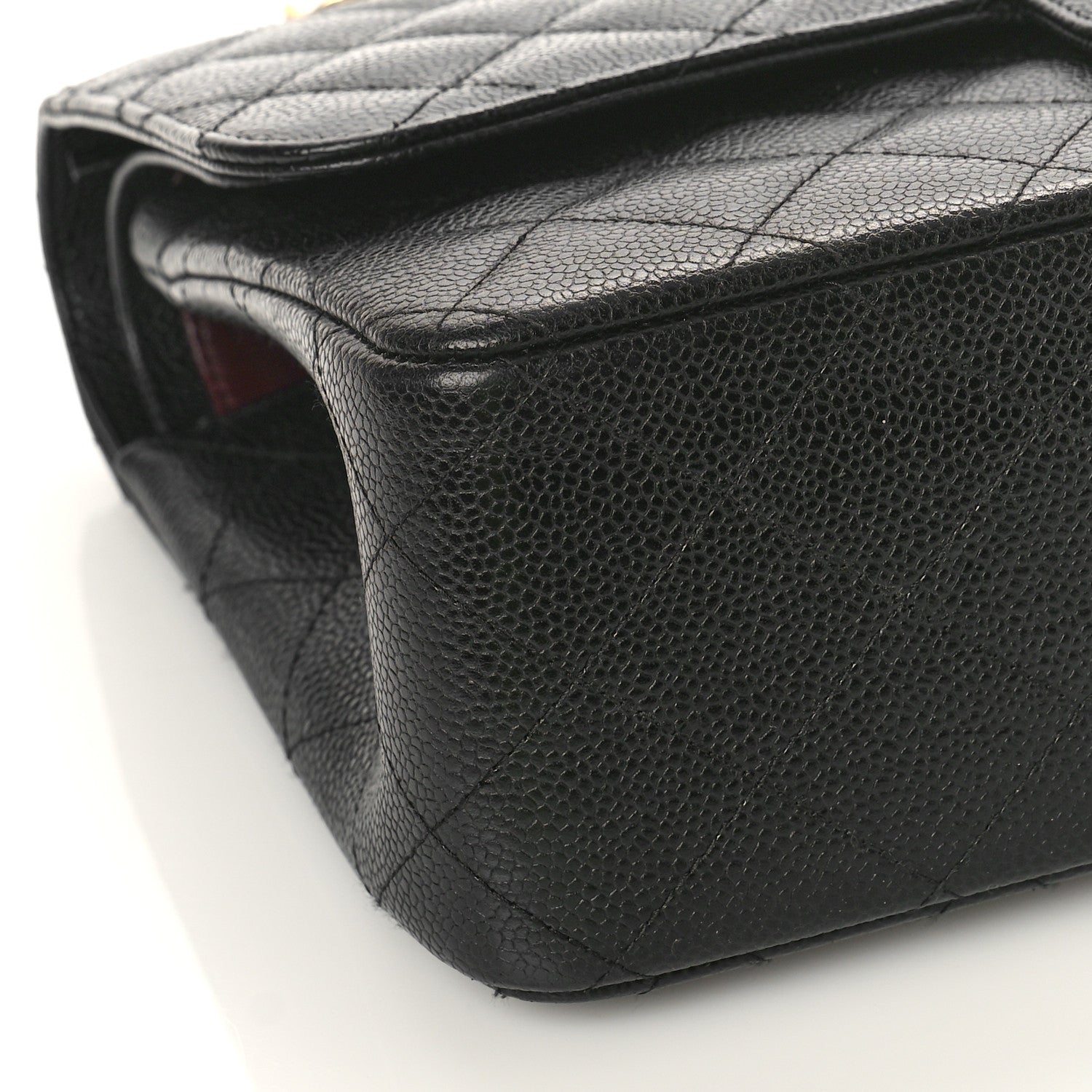 Chanel Caviar Quilted Jumbo Double Flap Black 8 of 9