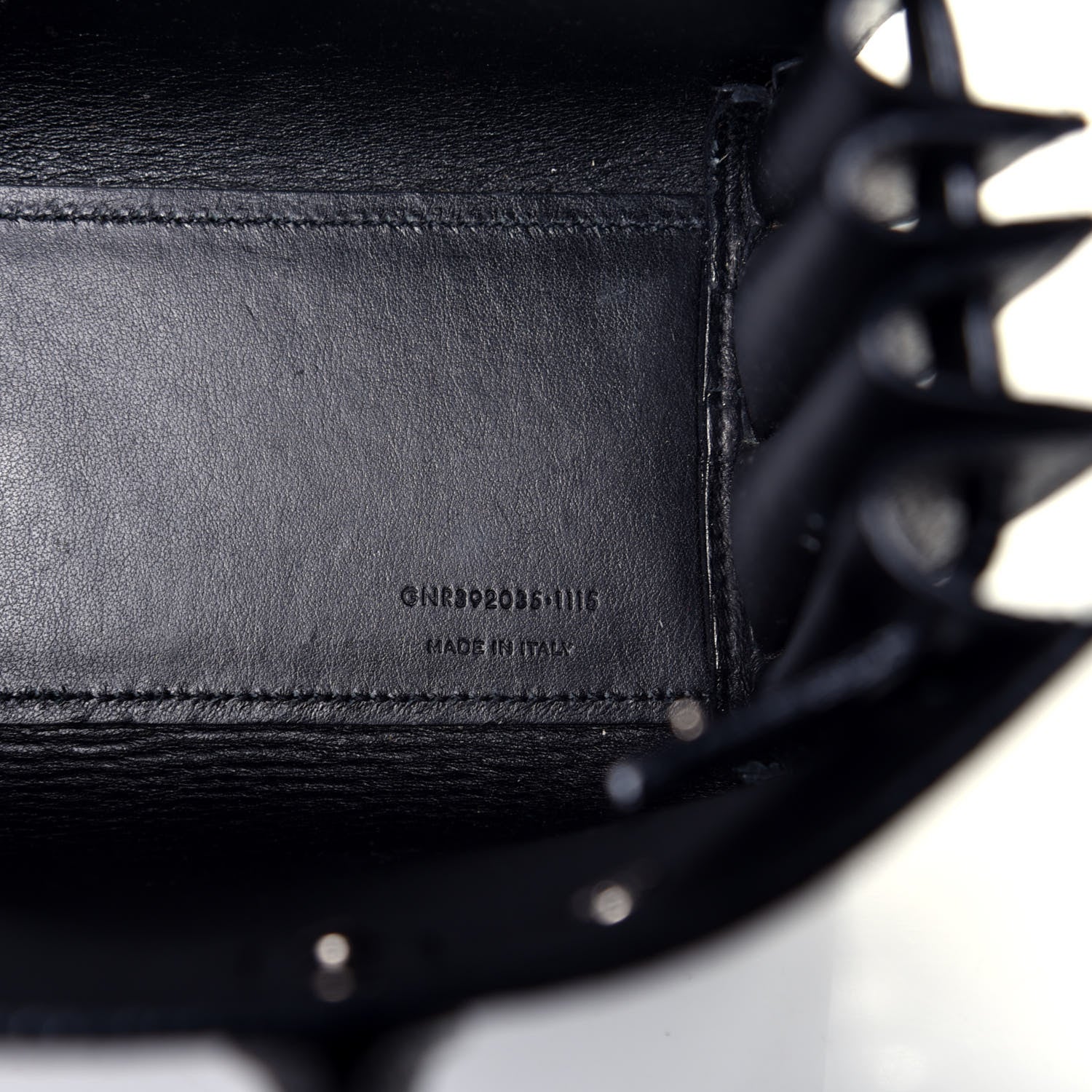Saint Laurent Grained Calfskin Nano Sac De Jour Black 7 of 9