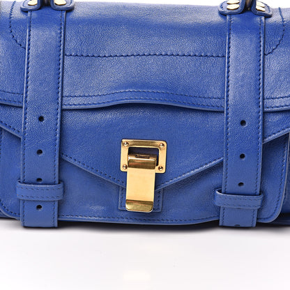 Proenza Schouler Lambskin Tiny PS1 Satchel Royal Blue 10 of 10