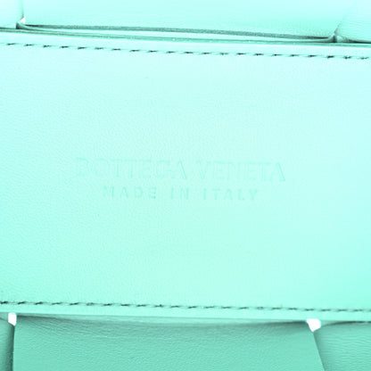 Bottega Veneta Lambskin Maxi Intreccio Candy Arco Tote Celadon 7 of 10