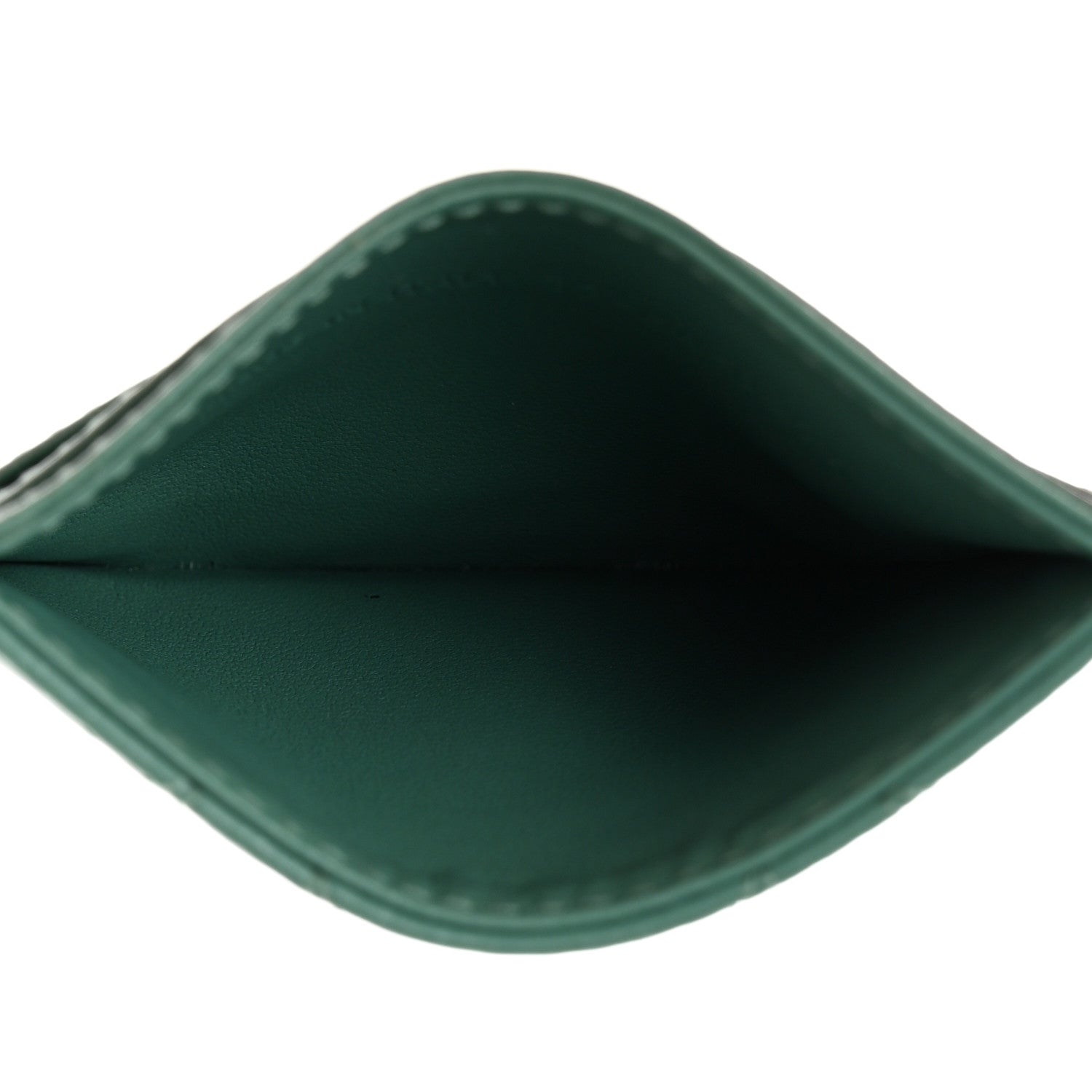 Christian Dior Lambskin Cannage Lady Dior Card Holder Cedar Green 5 of 7