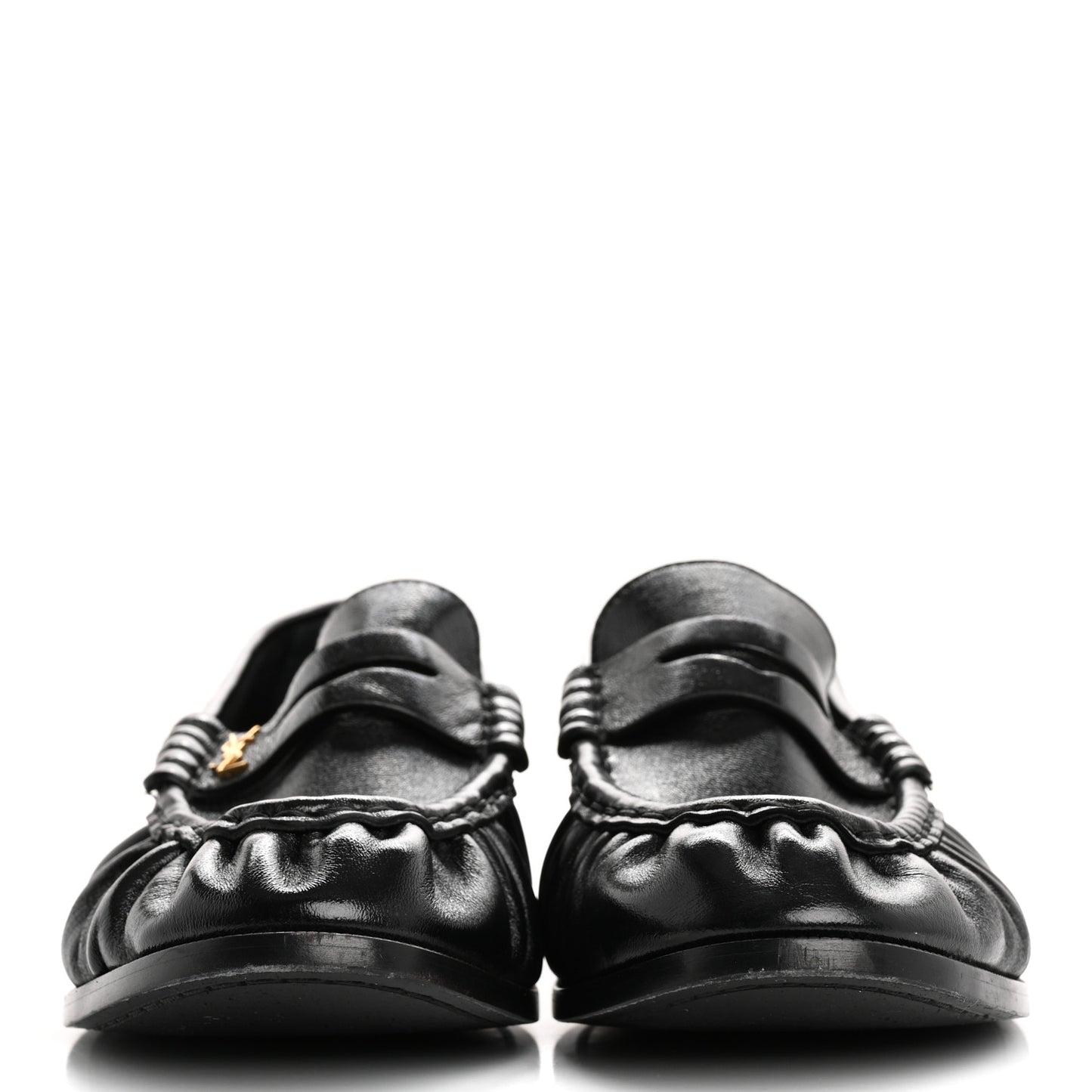 Nappa Sugar Le Loafer 15 Penny Slippers 40.5 Black