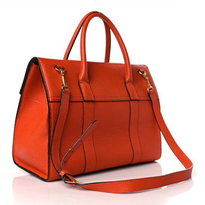 Mulberry Classic Grain Small New Bayswater Orange 3 of 9