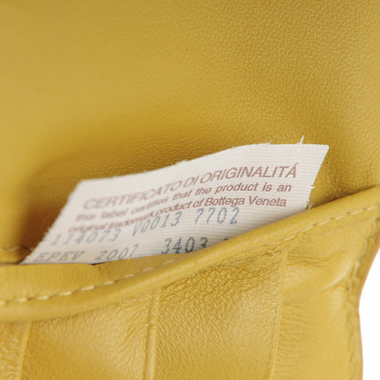 Bottega Veneta BOTTEGA VENETA Nappa Intrecciato French Flap Wallet Moutarde 8 of 8