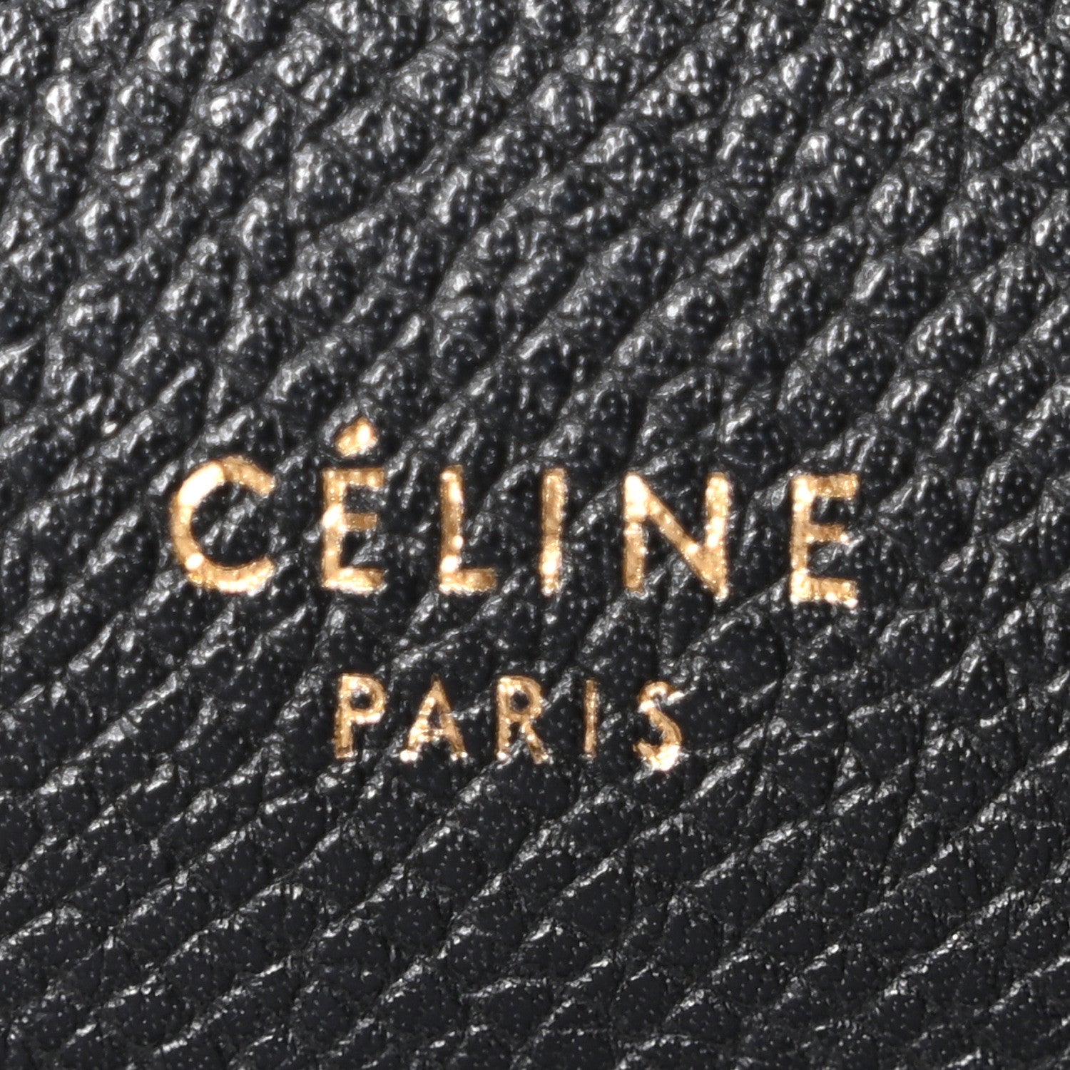 Celine Grained Calfskin Mini Belt Bag Black 6 of 9