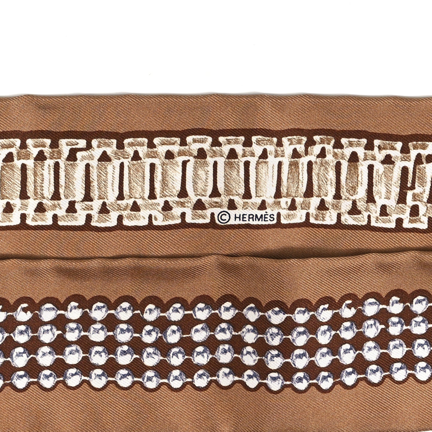 Silk Le Tresor De Medor Twilly Beige Gris Cacao