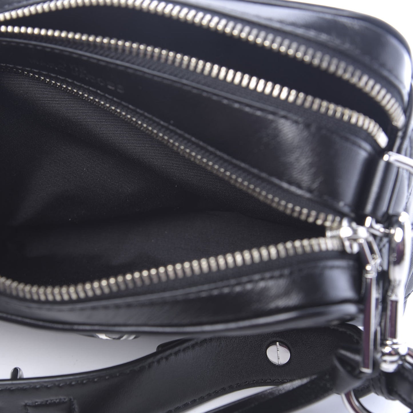Natural Grain Calfskin Quilted The Softshot 21 Bag Black