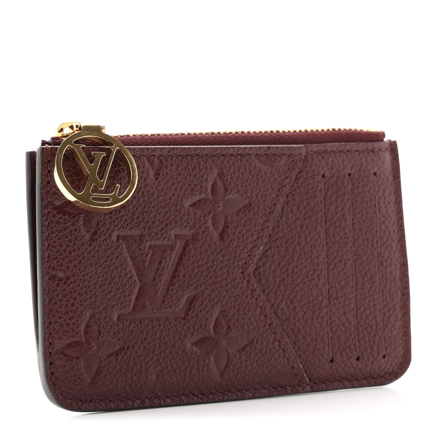 Louis Vuitton Empreinte Monogram Zipped Romy Card Holder Flamme 3 of 7
