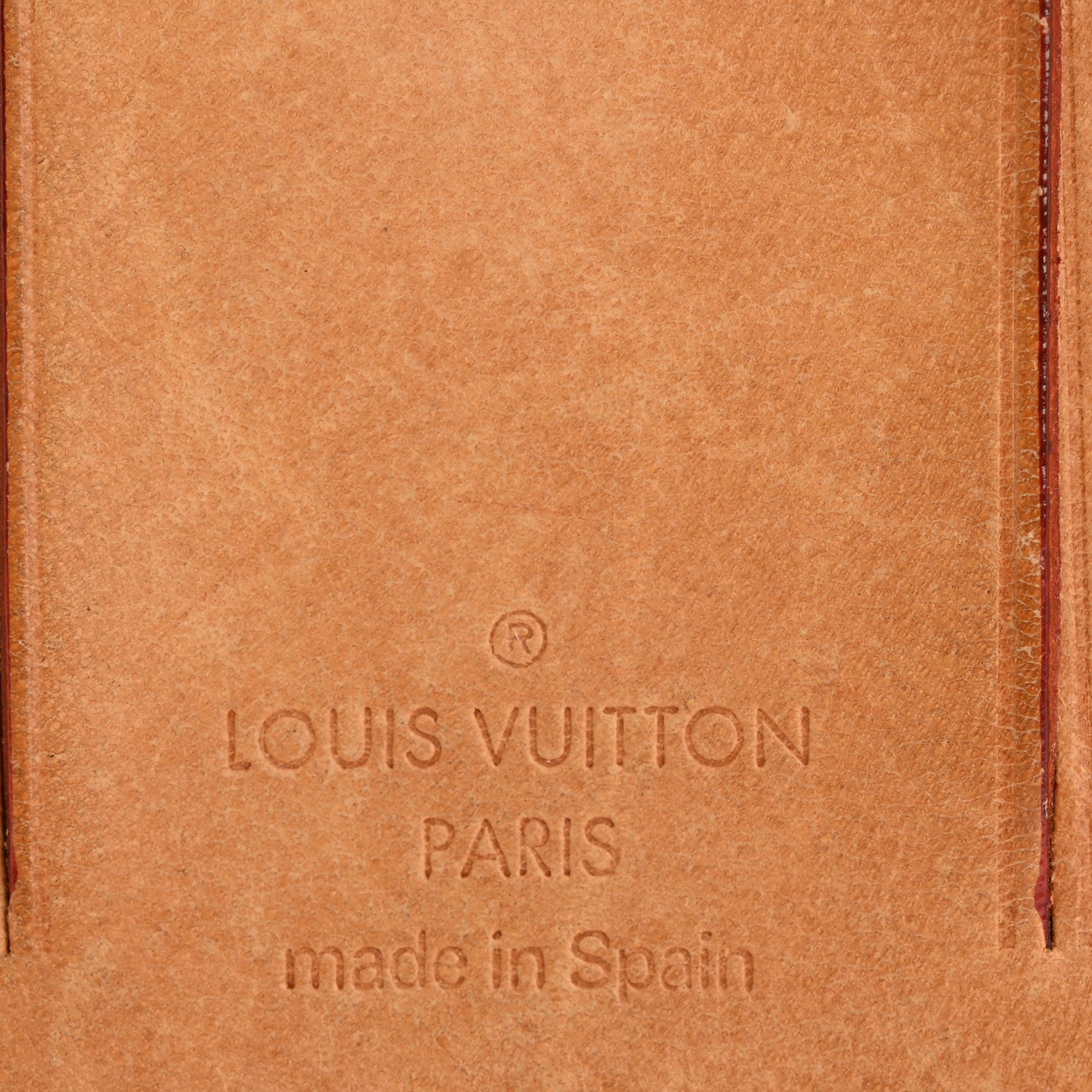 Louis Vuitton Vachetta Luggage Tag 3 of 5