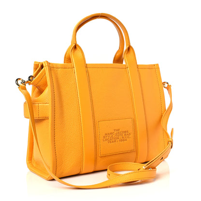 Marc Jacobs Grained Calfskin Medium The Tote Bag Artisan Gold 2 of 8
