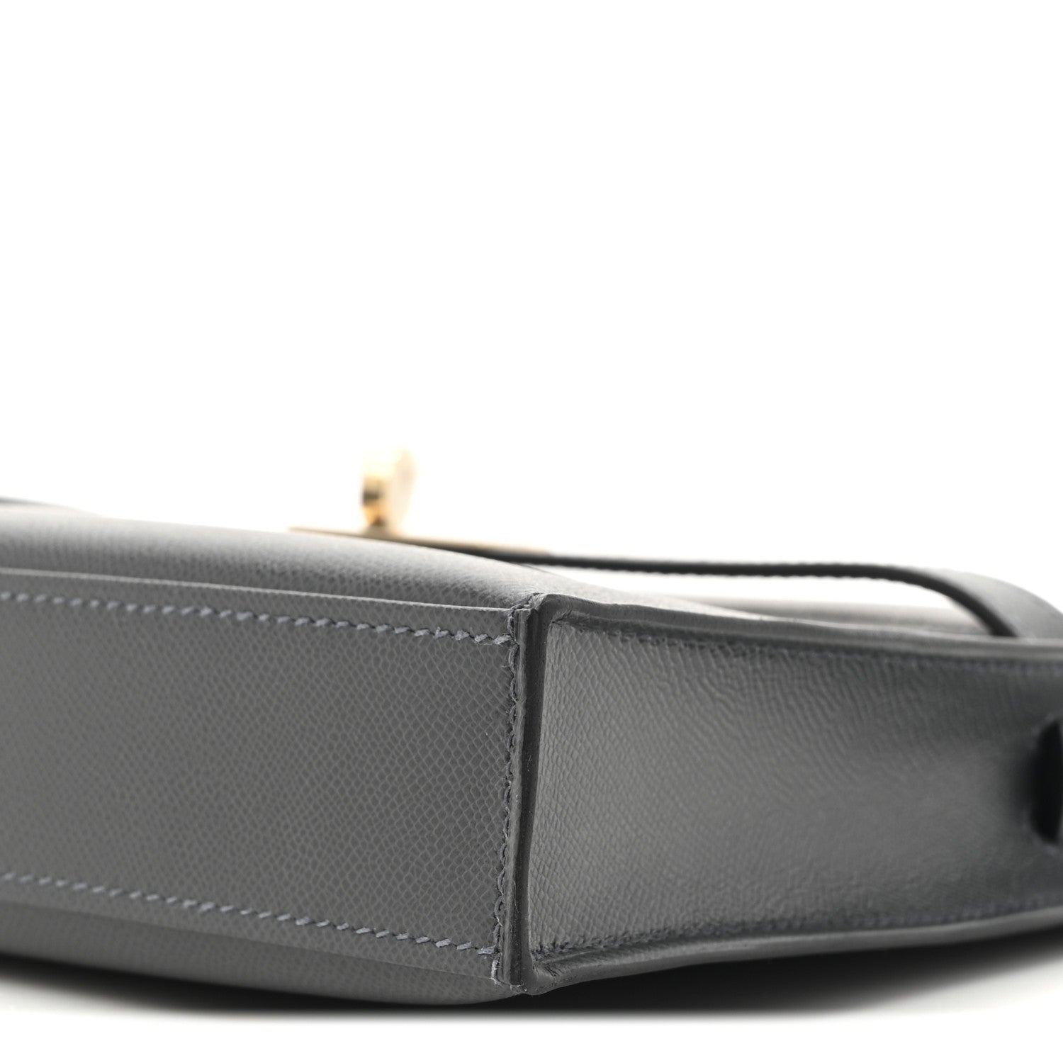 Hermes Madame Calfskin Kelly Elan Gris Meyer 9 of 11