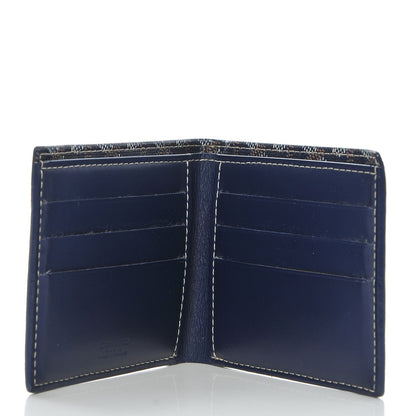 Goyard Goyardine Bifold Victoire PM Wallet Navy 5 of 8