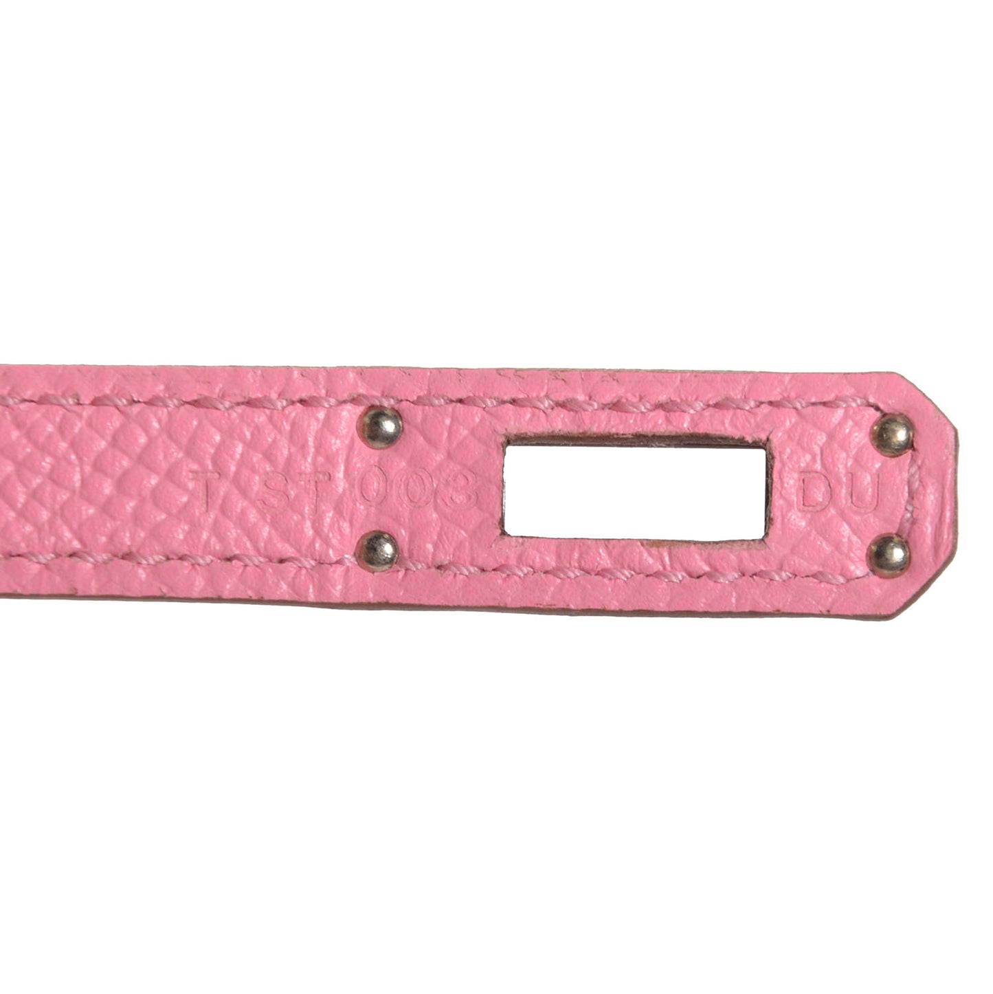 Epsom Kelly Pochette Clutch Rose Confetti