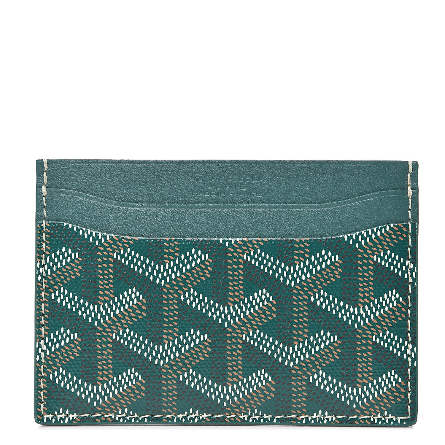 Goyard Goyardine Saint Sulpice Card Holder Green 1 of 7
