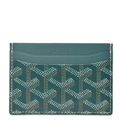 Goyard Goyardine Saint Sulpice Card Holder Green 1 of 7