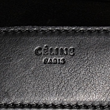 Celine Smooth Calfskin Medium Phantom Luggage Black 7 of 8