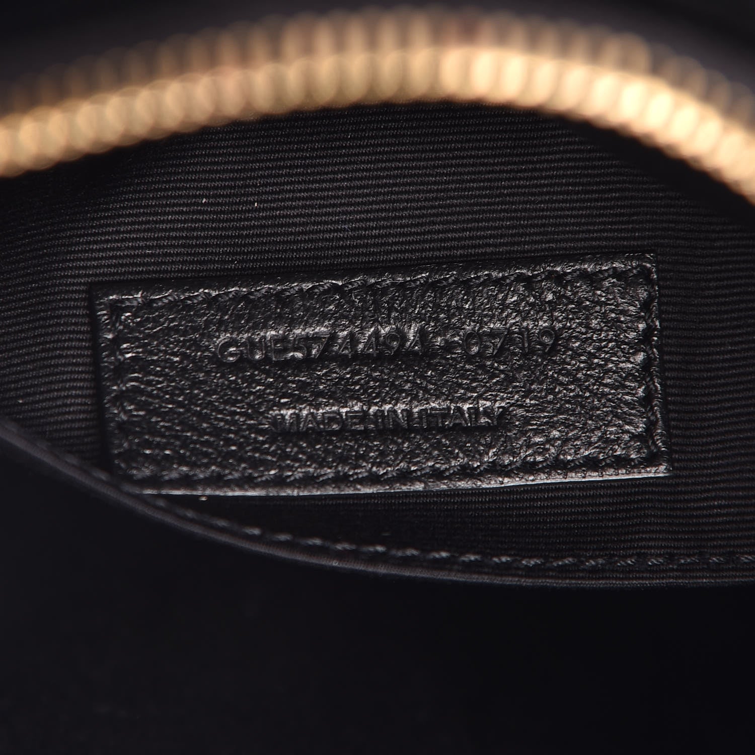 Saint Laurent Velvet Matelasse Monogram Lou Camera Bag Black 8 of 11