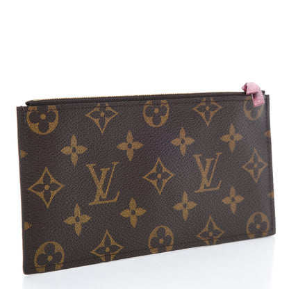 Louis Vuitton Monogram Felicie Chain Wallet Zippered Insert Fuchsia 3 of 6
