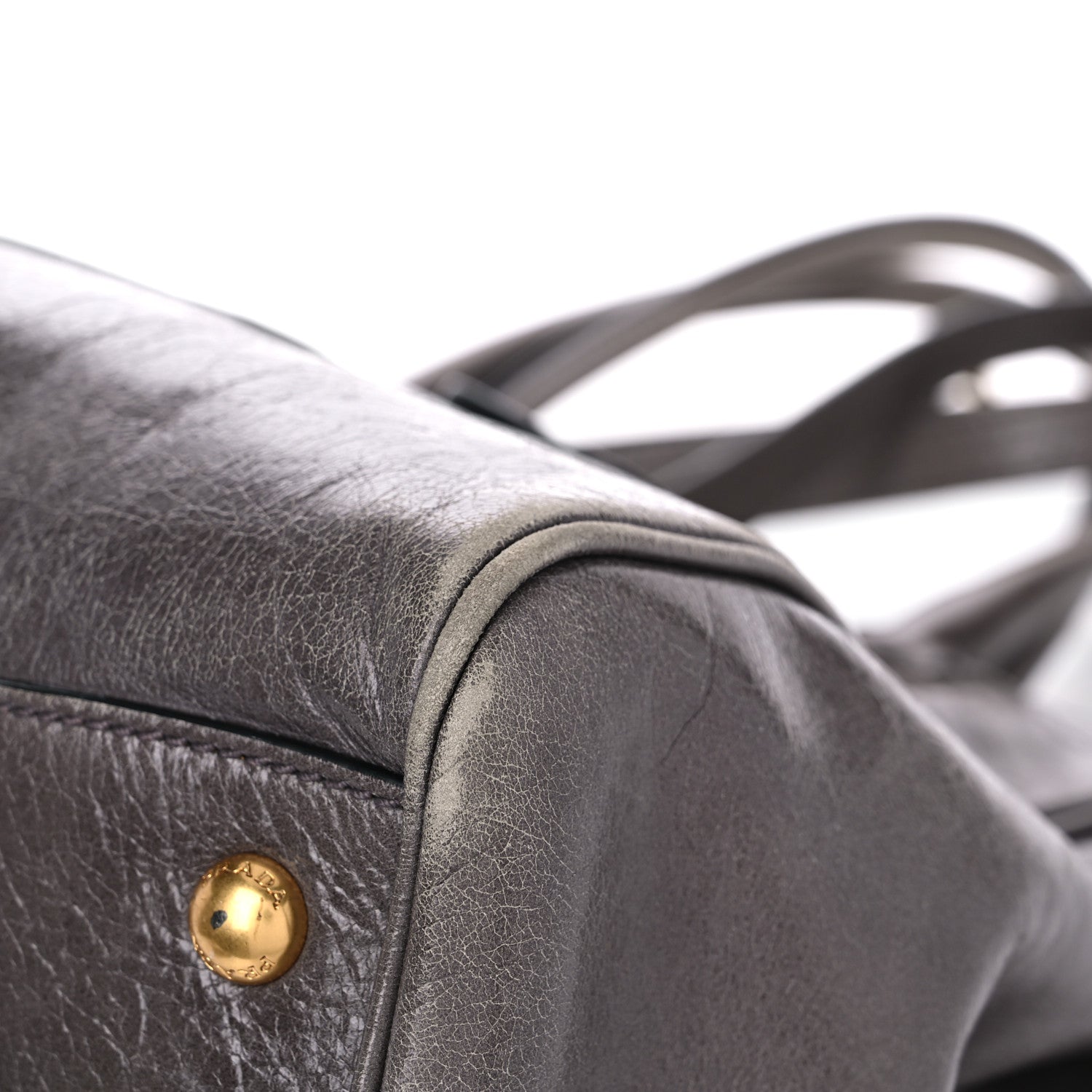 Prada Glace Calf Front Pocket Tote Astrale 9 of 33