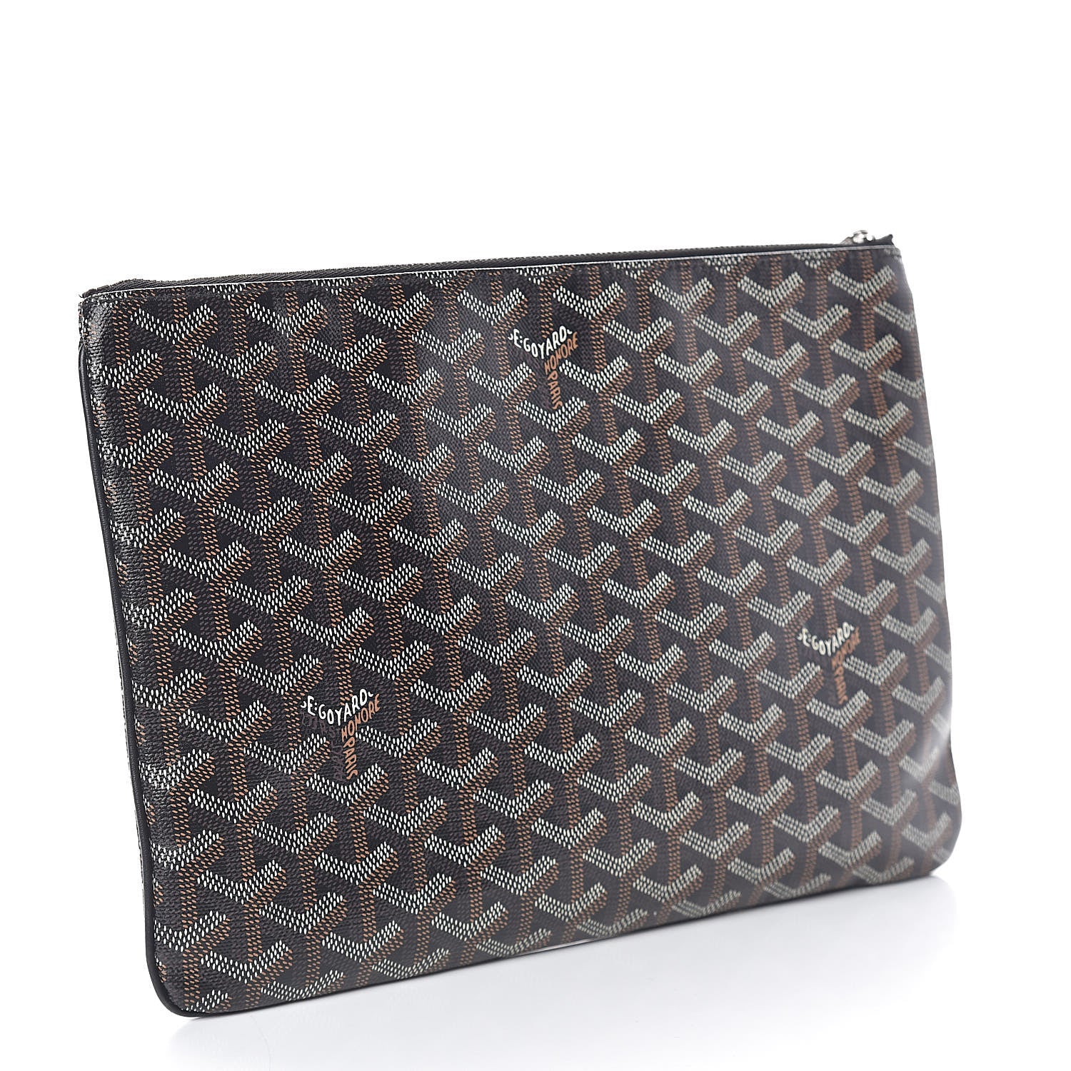 Goyard Goyardine Senat Pochette MM Black 3 of 11