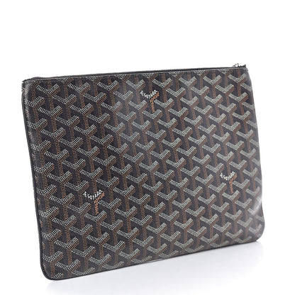 Goyard Goyardine Senat Pochette MM Black 3 of 11