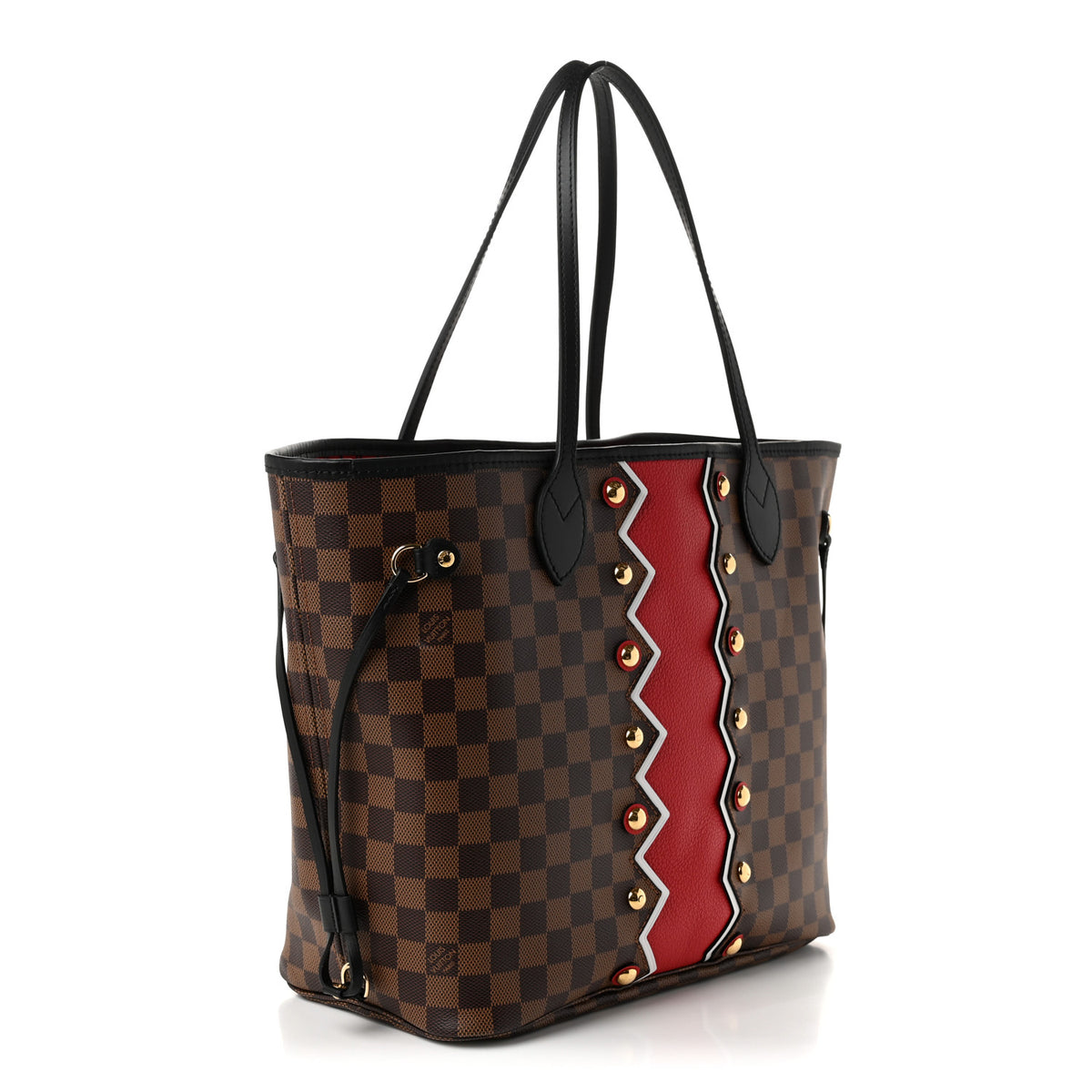 Louis Vuitton Damier Ebene Karakoram Neverfull MM 4 of 11