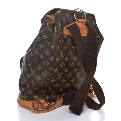 Louis Vuitton Monogram Montsouris GM Backpack 3 of 7