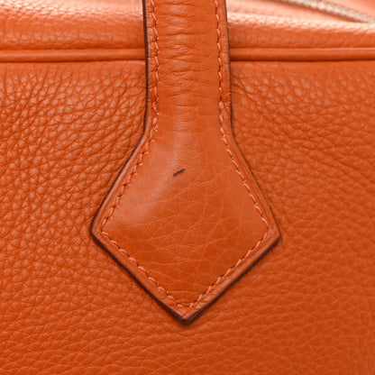 Hermes Taurillon Clemence Victoria II 35 Orange 11 of 11