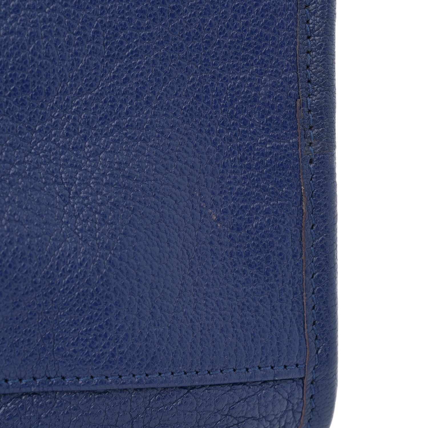 Balenciaga Chevre Gold Metallic Edge Hardware City Bleu Roi 14 of 14