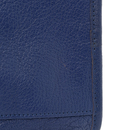 Balenciaga Chevre Gold Metallic Edge Hardware City Bleu Roi 14 of 14