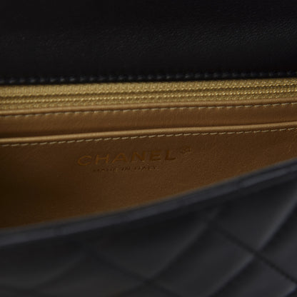 Chanel Lambskin Quilted Mini Pearl Crush Flap Black 6 of 9